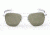 Randolph Aviator Matte Chrome Frame, Gray Polarized Glass Lens, Matte Chrome Frame, 58MM AF84634