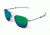 Randolph Aviator Matte Chrome Frame, Green Flash PC Lens, Matte Chrome Frame, 58MM AF84667-PC