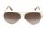 Randolph Concorde 23K Gold Frame, Tan Gradient Nylon Lens, 23K Gold Frame, 61MM CR11404-NY