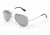 Randolph Concorde Bright Chrome Frame, Gray Flash Mirror Glass Lens, Bright Chrome Frame, 61MM CR13463