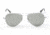 Randolph Concorde Bright Chrome Frame, Gray Flash Mirror Glass Lens, Bright Chrome Frame, 52MM CR23463