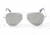 Randolph Concorde Bright Chrome Frame, Gray Flash Mirror Glass Lens, Bright Chrome Frame, 57MM CR73463