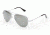 Randolph Concorde Bright Chrome Frame, Gray Flash Mirror Glass Lens, Bright Chrome Frame, 57MM CR73463