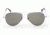 Randolph Concorde Bright Chrome Frame, Gray Polarized Glass Lens, Bright Chrome Frame, 57MM CR73434