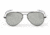 Randolph Concorde Matte Black Frame, Gray Flash Mirror Glass Lens, Matte Black Frame, 61MM CR12663