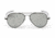 Randolph Concorde Matte Black Frame, Gray Flash Mirror Glass Lens, Matte Black Frame, 57MM CR72663