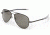 Randolph Concorde Matte Black Frame, Gray Glass Lens, Matte Black Frame, 57MM CR72611