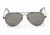 Randolph Concorde Matte Black Frame, Gray Polarized Glass Lens, Matte Black Frame, 57MM CR72434