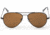 Randolph Concorde Matte Black Frame, Tan Polarized PC Lens, Matte Black Frame, 57MM CR72432-PC