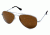 Randolph Concorde Matte Chrome Frame, Bronze PC Lens, Matte Chrome Frame, 57MM CR74470-PC