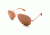 Randolph Concorde Sunglasses, Rose Gold 23K Frame, Pc Rose Gold Fl Mirror Lens, CR15466-PC