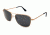 Randolph Corsair Almond Gold Frame, Gray Polarized PC Lens, Almond Gold Frame, 58MM CS8A434-PC