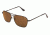 Randolph Intruder Matte Black Frame, Tan Polarized PC Lens, Matte Black Frame, 58MM IR82432-PC