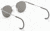 Randolph P-3 Bright Chrome Frame, Gray PC Lens, Bright Chrome Frame, 49/23MM P3P3741