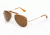 Randolph Sportsman Bifocal Prescription Sunglasses, 23K Gold Frame, SP11412BI