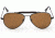 Randolph Sportsman Matte Black Frame, Tan PC Lens, Matte Black Frame, 57MM SP72412-PC