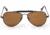Randolph Sportsman Matte Black Frame, Tan Polarized PC Lens, Matte Black Frame, 61MM SP12432-PC