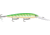 Rapala Down Deep Husky Jerk 12 Lure, Green Tiger UV, DHJ12GTU