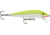 Rapala Original Floater 07 Lure, Silver Fluorescent Chartreuse, F07SFC
