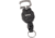 Rapala Retractable Laynard, 28in Cord Length, 6 oz Hang Weight Capacity, 360 Degree Rotating Carabiner Clip, Quick Release, RL3