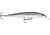 Rapala Scatter Rap Deep Husky Jerk 10, Silver, 4in, 3/8oz., SCRDHJ10S