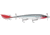 Rapala X-Rap Prop Crankbait, 4 3/8in, 3/8 oz, Floating, Silver, XRPR11S