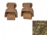 Raptor Tactical Universal Chest Rig - Attachment Kit, Coyote Brown/Rhodesian, One Size, RT-UCR-AK-CB-LRD