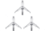 Ravin Broadheads, Steel, Pack of 3, R101