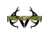 Raxx Bow Hanger 1203473, Green/Black, 31