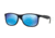 Ray-Ban ANDY F RB4202F Single Vision Prescription Sunglasses RB4202F-615355-57 - Lens Diameter 57 mm, Frame Color Shiny Blue On Matte Top
