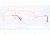 Ray-Ban Aviator Eyeglass Frames RX6049 2730-52 - Matte Gold Frame