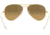 Ray-Ban Aviator Large Metal RB3025 Sunglasses, Arista Crystal Brown Mirror Silver Gradient, RB3025 001/3K-5514