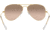 Ray-Ban Aviator Large Metal RB3025 Sunglasses, Arista Frame, Crystal Pink Silver Mirror 55 mm Lenses, 001-3E-5514