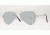 Ray-Ban RB3025 Aviator Large Metal Prescription Sunglasses, Lens Diameter 62 mm, Frame Color Silver,  003-40-6214