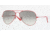 Ray-Ban Aviator Large Metal Prescription Sunglasses RB3025 RB3025-089-32-5814 - Lens Diameter: 58 mm, Frame Color: Metallic Red Demi-Shiny