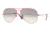 Ray-Ban Aviator Large Metal Prescription Sunglasses RB3025 RB3025-090-32-5514 - Lens Diameter: 55 mm, Frame Color: Metal Fuxia Matte