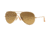 Ray-Ban Aviator Large Metal Prescription Sunglasses RB3025 RB3025-112-M2-55 - Lens Diameter 55 mm, Frame Color Matte Gold