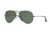 Ray-Ban Aviator Large Metal Prescription Sunglasses RB3025 RB3025-W3361-58 - Lens Diameter 58 mm, Frame Color Matte Black