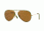 Ray-Ban Aviator RB3025JM Sunglasses 169-55 - Gold Frame, Brown Lenses