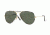 Ray-Ban Aviator RB3025JM Sunglasses 171-55 - Gold Frame, Green Lenses