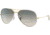 Ray-Ban Aviator RB3025JM Sunglasses, Grey On Legend Gold, 62, RB3025JM-919632-62