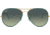 Ray-Ban Aviator RB3025JM Sunglasses 9196BH-58 - , green vintage gradient blue Lenses