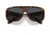 Ray-Ban Blair RB2196 Sunglasses, Dark Grey Lenses, Havana On Transparent Brown, 61, RB2196-1292B1-61