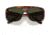 Ray-Ban Blair RB2196 Sunglasses, Green Lenses, Striped Havana, 61, RB2196-954-31-61