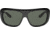 Ray-Ban Blair RB2196 Sunglasses, Polarized Green Lenses, Black, 61, RB2196-901-58-61