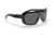 Ray-Ban Blair RB2196 Sunglasses, Polarized Green Lenses, Black, 61, RB2196-901-58-61