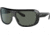 Ray-Ban Blair RB2196 Sunglasses, Polarized Green Lenses, Black, 61, RB2196-901-58-61