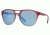Ray-Ban BRAD RB4170 Single Vision Prescription Sunglasses RB4170-856-55-5817 - Lens Diameter 58 mm, Frame Color Top Red on Clear