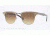 Ray-Ban CLUBMASTER ALUMINUM RB3507 Single Vision Prescription Sunglasses RB3507-139-85-49 - Lens Diameter 49 mm, Lens Diameter 49 mm, Frame Color Brushed Bronze/gunmetal