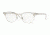 Ray-Ban Clubmaster Eyeglasses RX5154 with No-Line Progressive Rx Prescription Lenses 2001-49 - White Trasparent Frame